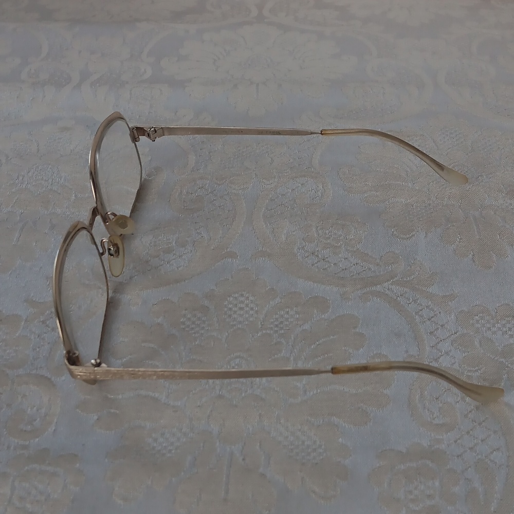 Vintage 24k gold plated glasses or eyeglasses - Picture 4 of 11